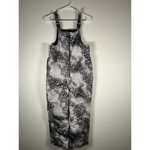 Oshkosh Boys Snow Bib Camouflage Gray And White Size 8